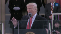 Discours de Donald J. Trump 45e Président des Etats-Unis d'Amérique le 20 janvier 2017 © capture d'écran du site de La Maison Blanche - WhiteHouse.gov