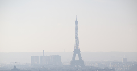 Paris et la pollutoin de l'air © laurent dambies