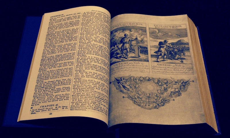 Bible de George Washington © St. John's Lodge N°1 A.Y.M
