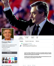 Communiqué de François Fillon après avoir été entendu par les enquêteurs © capture d'écran Twitter Communiqué de François Fillon après avoir été entendu par les enquêteurs © capture d'écran Twitter