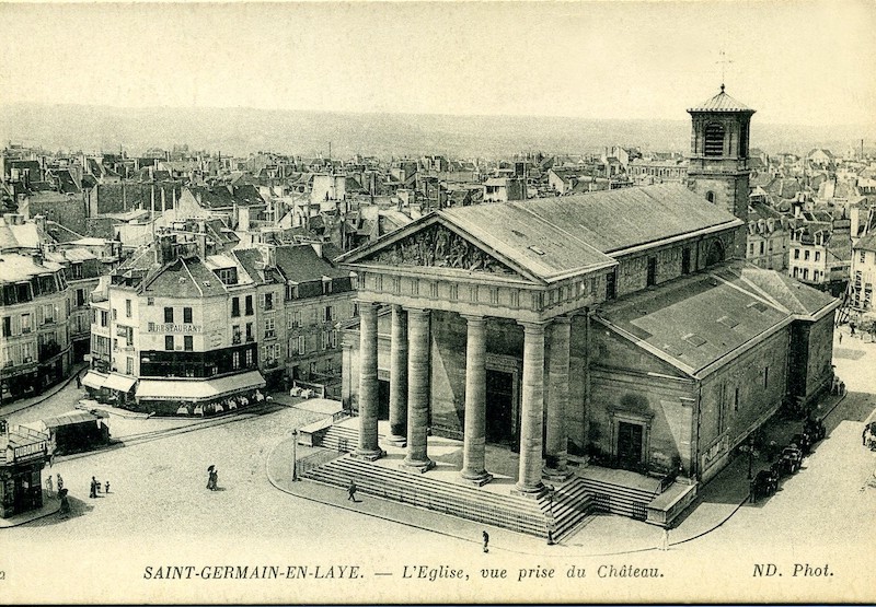Eglise de Saint-Germain-en-Laye - domaine public.