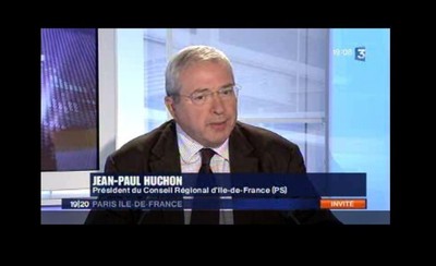 Jean-Paul Huchon se déclare candidat sur France 3