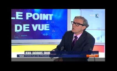 Jean-Paul Huchon se déclare candidat sur France 3