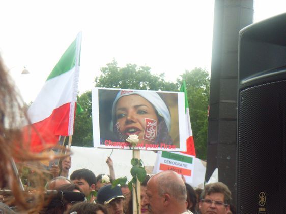 Marche de rue en soutien aux manifestants iraniens