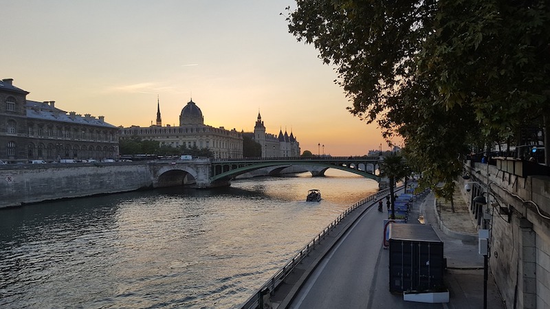 La Seine à Paris © DR.