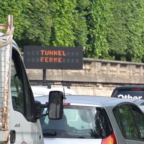 Le tunnel des Tuileries est fermé aux automobiles depuis juin 2016 et il est réservé aux cyclistes et piétons depuis janvier 2017 © Archives Paris Tribune.
