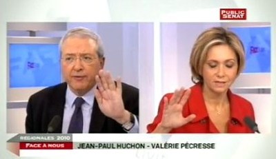 Jean-Paul Huchon - Valérie Pécresse : le dernier débat