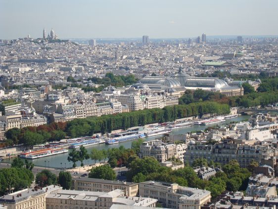 Vue de Paris depuis la Tour Eiffel
