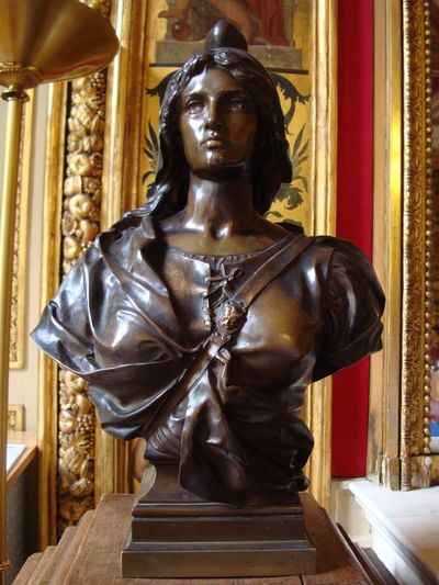 La statue de Marianne dans la salle du conseil à la mairie du 7ème arrondissement de Paris