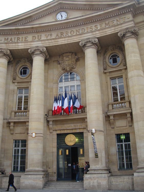 La mairie du 5ème arrondissement de Paris