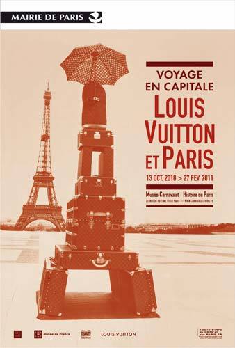 (c) Exposition Voyage en capitale, Louis Vuitton et Paris