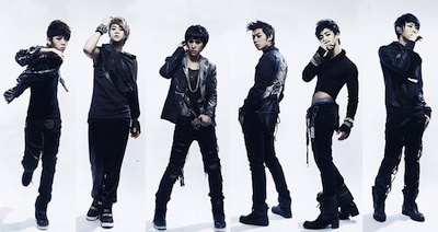 (c) Le boysband Beast, groupe de musique Kpop