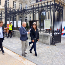 Anne Hidalgo vue avec trois pieds © LG/PT Anne Hidalgo vue avec trois pieds © LG/PT