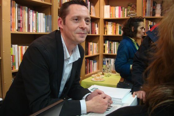 Olivier Pochard, fondateur et gérant de la librairie