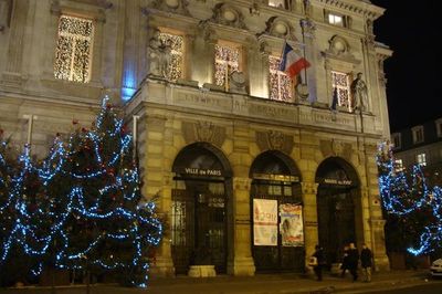 La mairie du 18e arrondissement de Paris, janvier 2011.