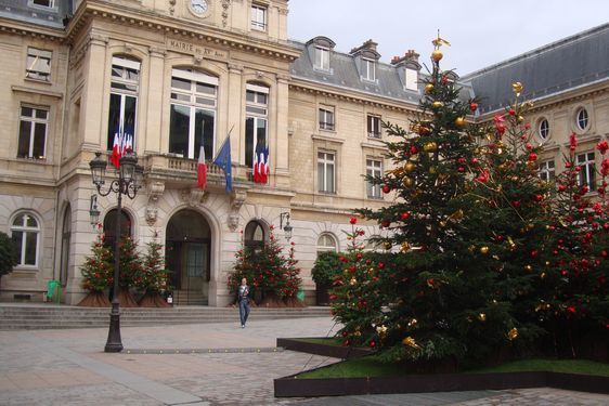 Mairie du 15e arrondissement de Paris, janvier 2011.