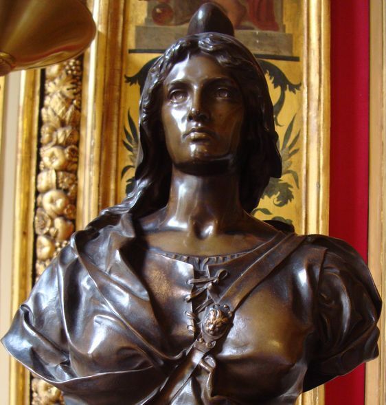 Le buste de Marianne dans la salle du conseil de la mairie du 7e arrondissement.