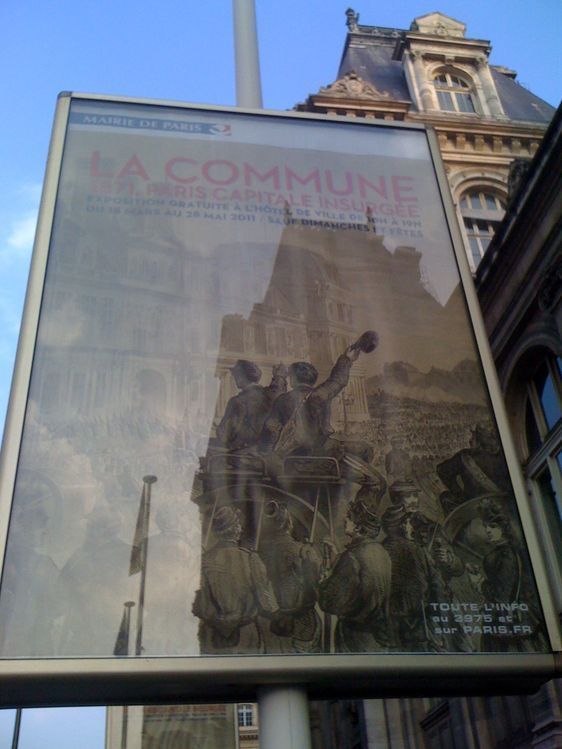 Exposition La Commune,1871, Paris capitale insurgée jusqu'au 28 mai 2011 - Photo : Louise Wessier.