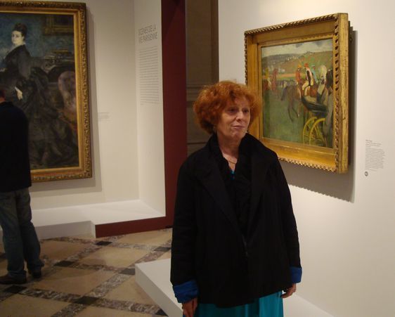 Isabelle Julia, commissaire de l'exposition et conservatrice au Musée d'Orsay - Photo : Louise Wessier.