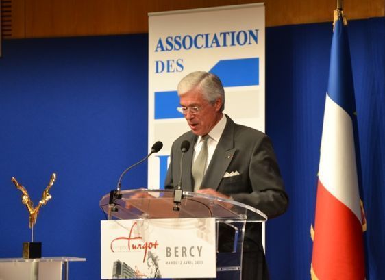 Jean-Louis Chambon, président du Prix Turgot - Bercy le 12 avril 2011 - Photo : Christian Durandy van den Daele.