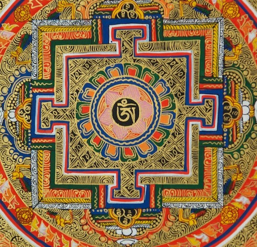 Mandala tibétain (détail) © DR