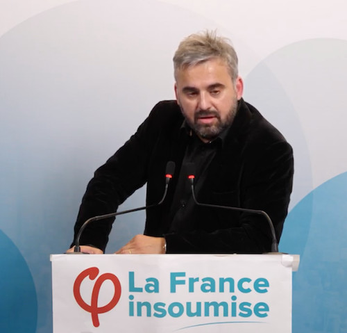 Conférence de presse de La France Insoumise le 7 février 2019 avec Alexis Corbière