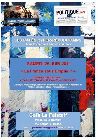25 juin 2011 : 5ème Café Hyper-républicain