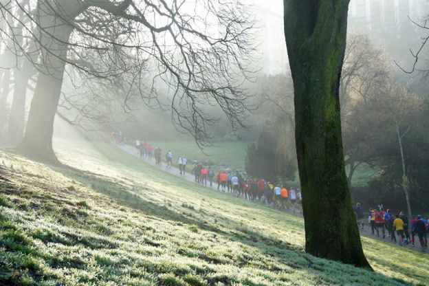 La Saint Valentin aux Buttes Chaumont, un événement des FrontRunners © DR La Saint Valentin aux Buttes Chaumont, un événement des FrontRunners © DR