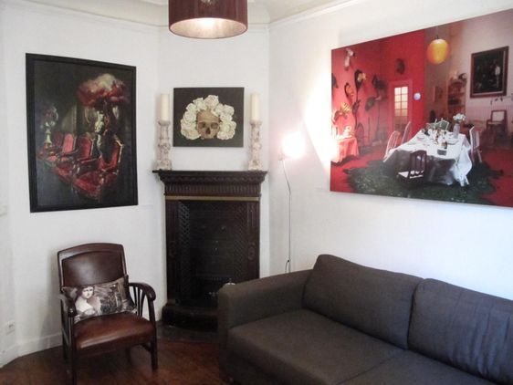 La galerie appartement Mariska Hammoudi dans le 16e arrondissement.