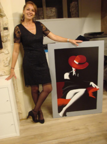 Safia Bollini : une artiste qui célèbre la Femme et le Vin Safia Bollini : une artiste qui célèbre la Femme et le Vin