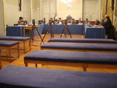 Dernier conseil du 6e arrondissement de l'année 2011, le 29 novembre - Photo : VD.