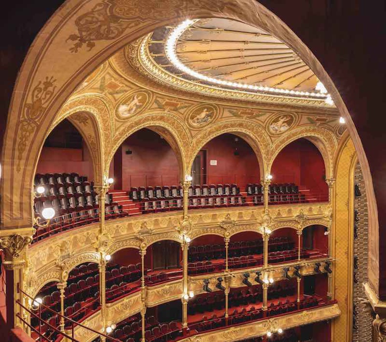 La salle de théâtre rénovée © Théâtre du Châtelet La salle de théâtre rénovée © Théâtre du Châtelet