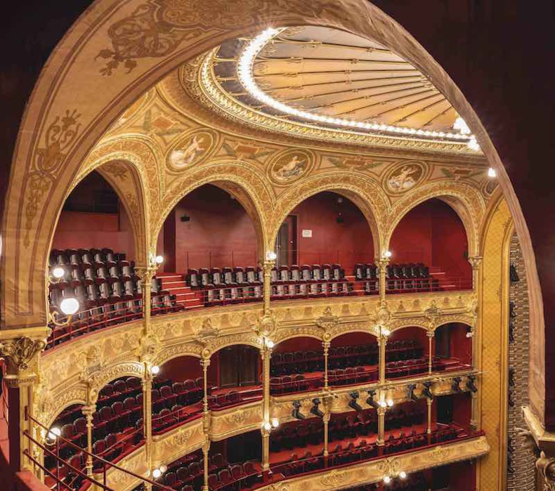 La salle de théâtre rénovée © Théâtre du Châtelet