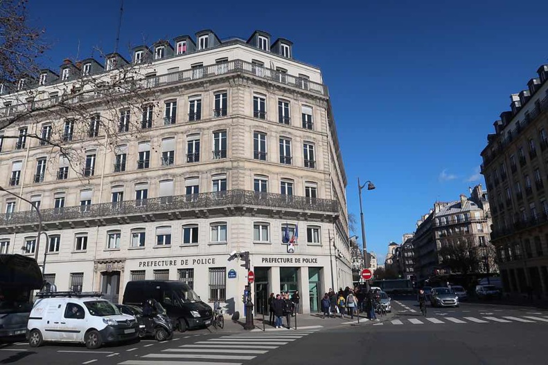 Annexe de la préfecture de police de Paris, 12 quai de Gesvres 75004 Paris © Celette 2018.