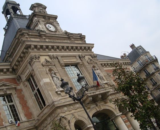 Mairie du 19e arrondissement de Paris - Photo : VD.