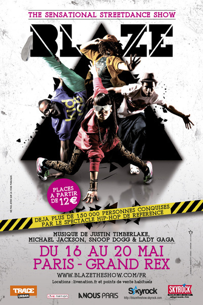 16 - 20 mai 2012 : Street Dance Show au Grand Rex