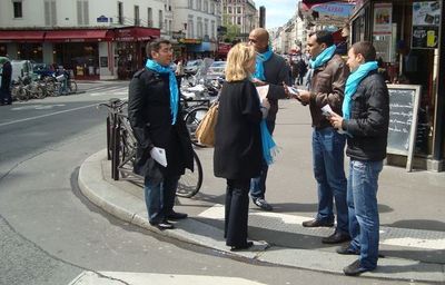 Campagne rue de la Roquette dans le 11e arrondissement - Photo : DR.