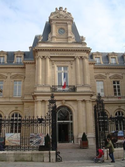 Mairie du 3e arrondissement de Paris - Photo : VD.
