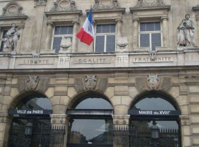 Mairie du 18e arrondissement : le précédent conseil d'arrondissement a eu lieu le 7 mai 2012 - Photo : VD.
