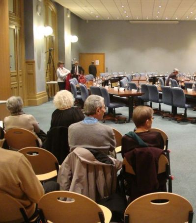 Salle du conseil du 15e arrondissement - Photo : VD.