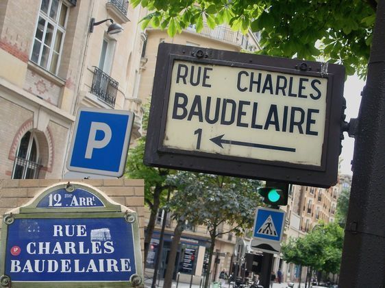Rue Charles Baudelaire dans le 12e arrondissement de Paris.