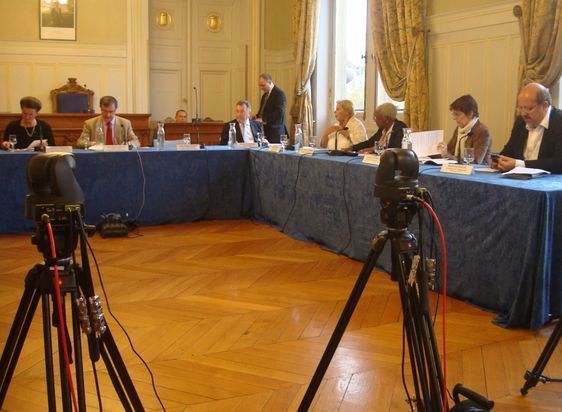 Le précédent conseil d'arrondissement le 11 septembre 2012.
