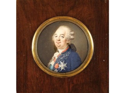 Lot n°2 Portrait de Louis XVI école française XVIIIe (c) Coutau-Bégarie.