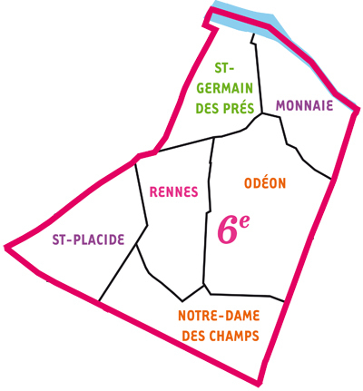 Les 6 conseils de quartier dans le 6e arrondissement (c) Mairie de Paris.