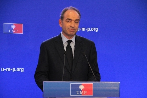 Jean-François Copé, nouveau président de l'UMP - Photo : UMP, Point presse du 31 octobre 2012.