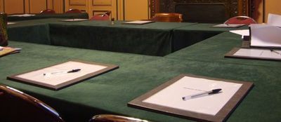 La salle du conseil du 8e arrondissement.