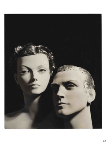 Double portrait of wax mannequins, 1925-1930, gelatine-silver print, Jean Collas © MAD Paris Christophe Dellière
