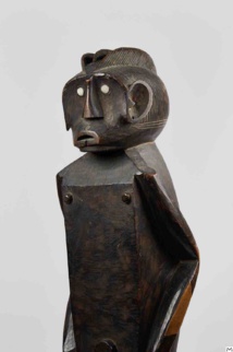 Masculine Statue, 92cm, Gbaya, Oubangui, Central Africa, Second half of 19th century, wood, donated by Marc Ladreit © Musée du Quai Branly - Jacques Chirac, photo Pauline Guyon. Masculine Statue, 92cm, Gbaya, Oubangui, Central Africa, Second half of 19th century, wood, donated by Marc Ladreit © Musée du Quai Branly - Jacques Chirac, photo Pauline Guyon.