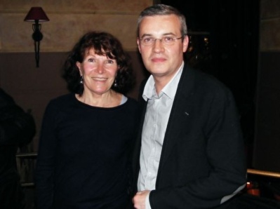 Laurence Graffin et Emmanuel Pierrat, candidats EELV aux municipales dans le VIe arrondissement de Paris.
