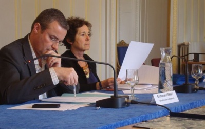 Emmanuel Pierrat, conseiller d'arrnondissement - Photo : VD. Emmanuel Pierrat, conseiller d'arrnondissement - Photo : VD.